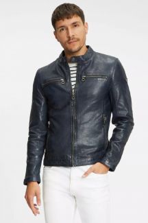 Lederjacke GIPSY GMBalton-SF-LASOV-navy