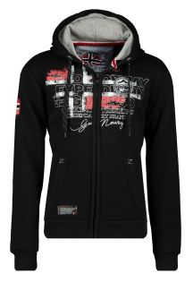 Sweatjacke GEOGRAPHICAL NORWAY GUTTA-BLACK