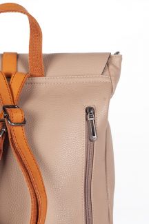 Rucksack FLORA&CO H6725-BEIGE-TAUPE