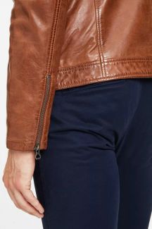 Lederjacke GIPSY GMChesto -LAORV-cognac