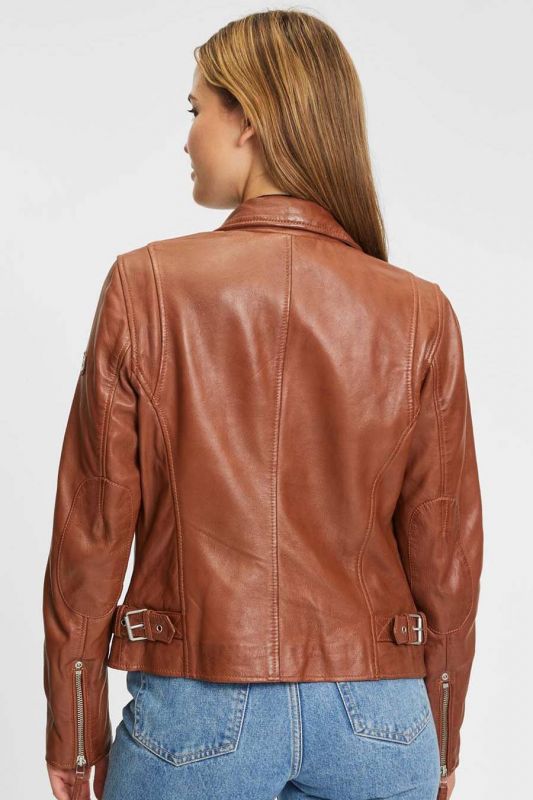 Lederjacke GIPSY 1101-0030-Cognac