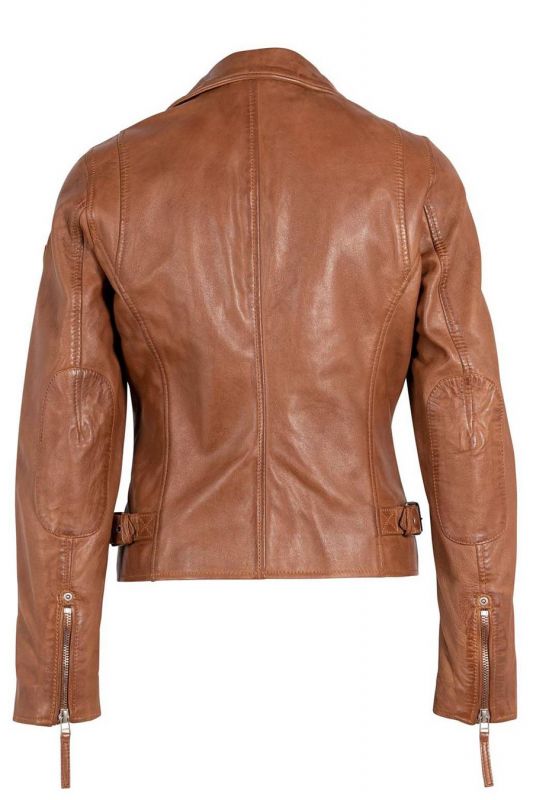 Lederjacke GIPSY 1101-0030-Cognac