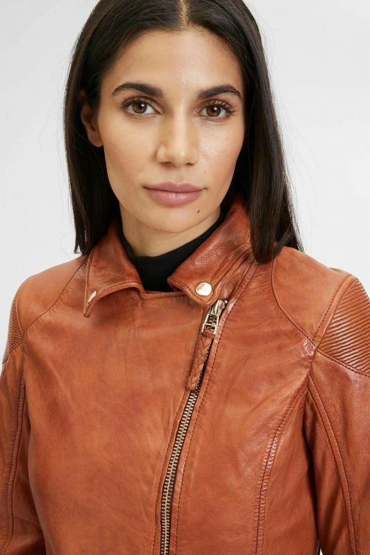 Lederjacke GIPSY 1101-0536-cognac