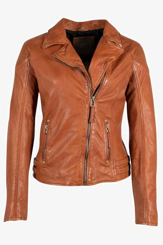 Lederjacke GIPSY 1101-0536-cognac