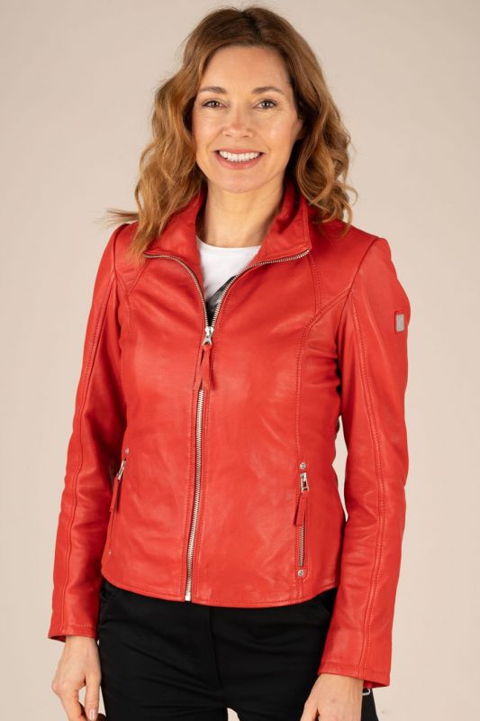 Lederjacke GIPSY 1101-0538-red