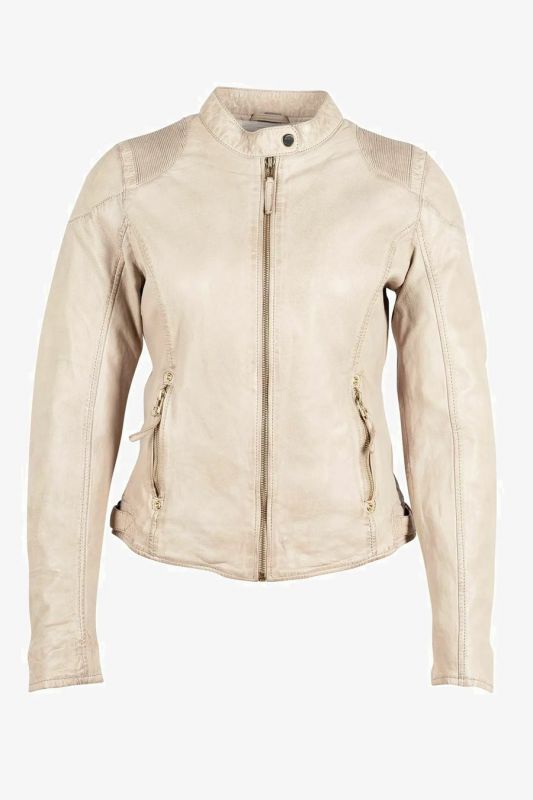 Lederjacke GIPSY 1101-0552-light-beige