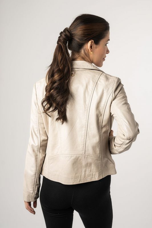 Lederjacke MAURITIUS 1101-0730-ivory