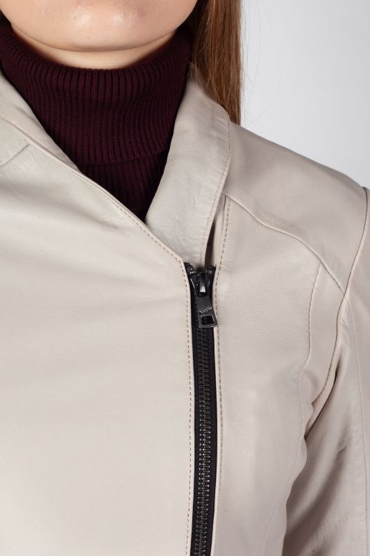 Lederjacke MAURITIUS 1102-0019-ivory