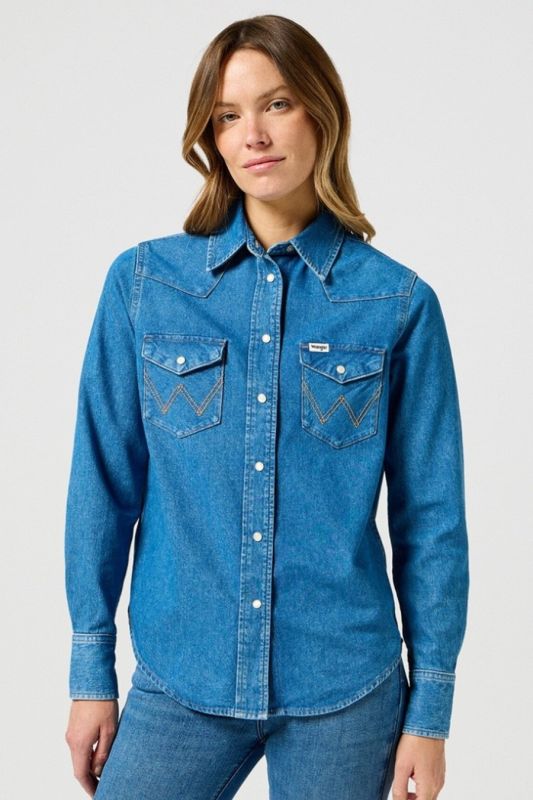 Jeanshemden WRANGLER 112358961