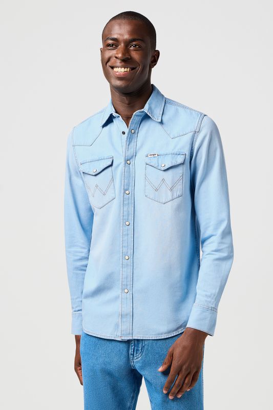Jeanshemd WRANGLER 112362745