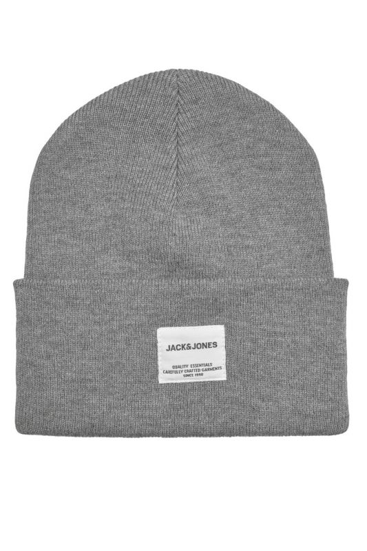 Wintermützen JACK & JONES 12150627-Grey-Melange