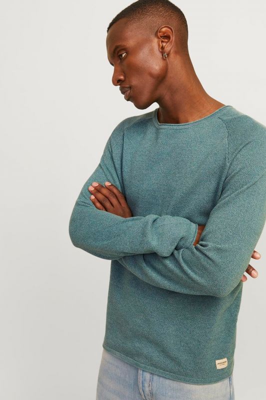 Strickpullover JACK & JONES 12157321-Goblin-Blue