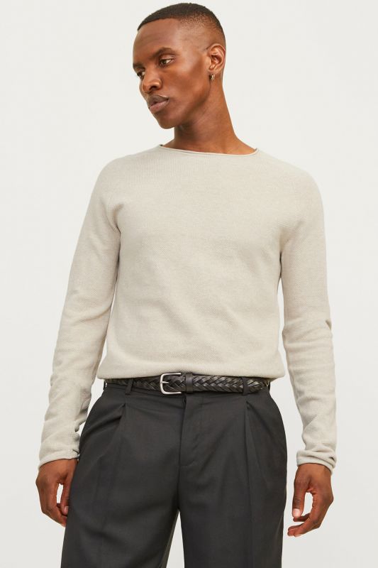 Strickpullover JACK & JONES 12157321-Oatmeal