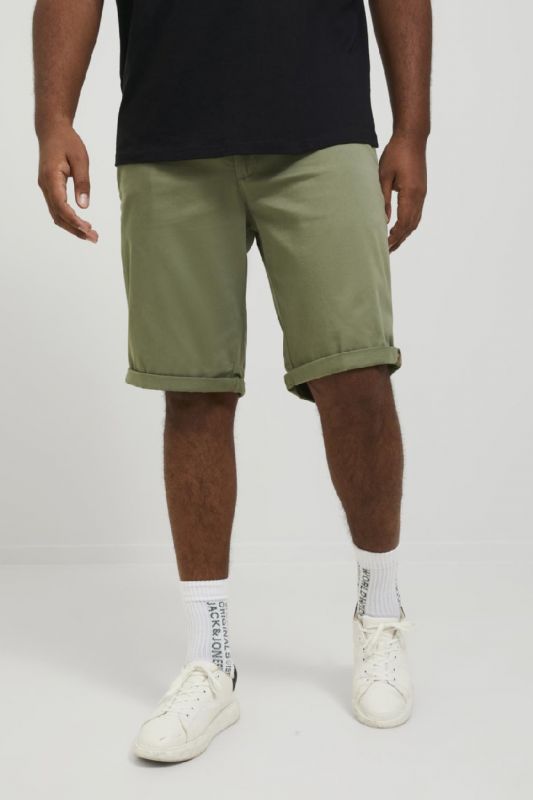 Stoff Shorts JACK & JONES 12169212-Deep-Lichen-Gr