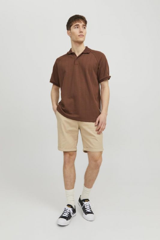 Stoff Shorts JACK & JONES 12206889-Dune