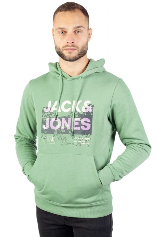 Sweatshirt JACK & JONES 12210076-Loden-Frost