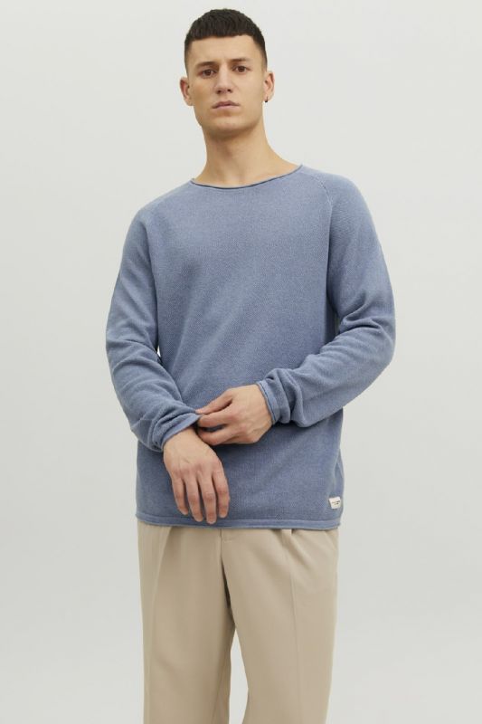 Strickpullover JACK & JONES 12243968-Flint-Stone