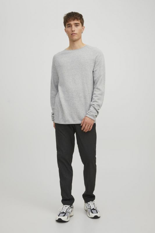 Strickpullover JACK & JONES 12243968-Light-Grey