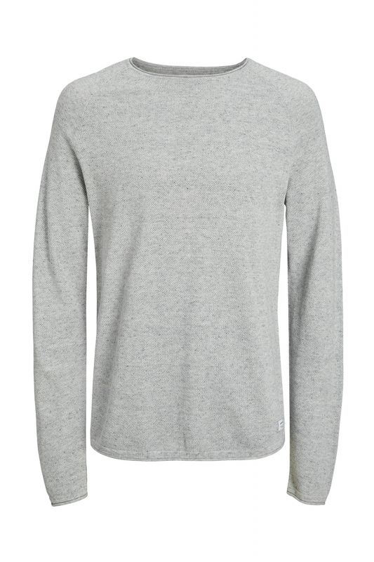 Strickpullover JACK & JONES 12243968-Light-Grey