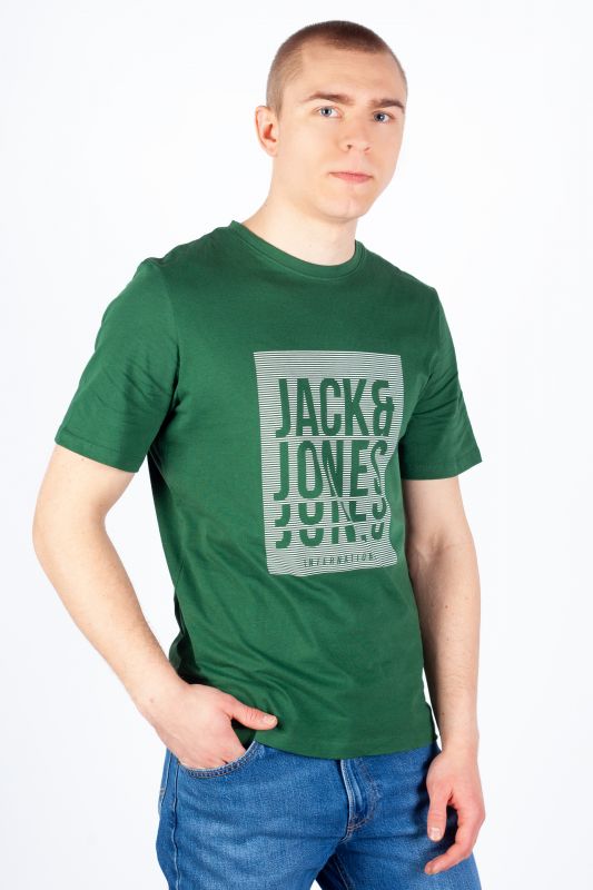 T-Shirts JACK & JONES 12248614-Dark-Green