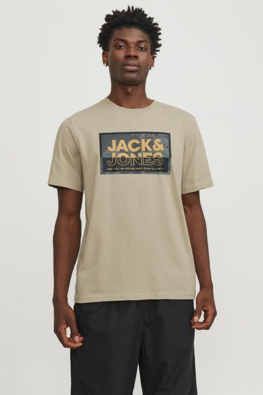 T-Shirts JACK & JONES 12253442-Crockery