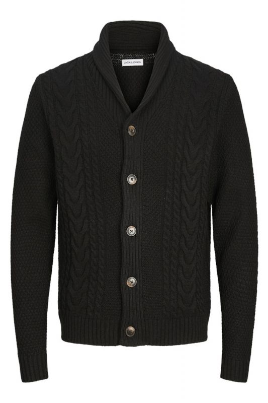 Strickjacke JACK & JONES 12258484-Black