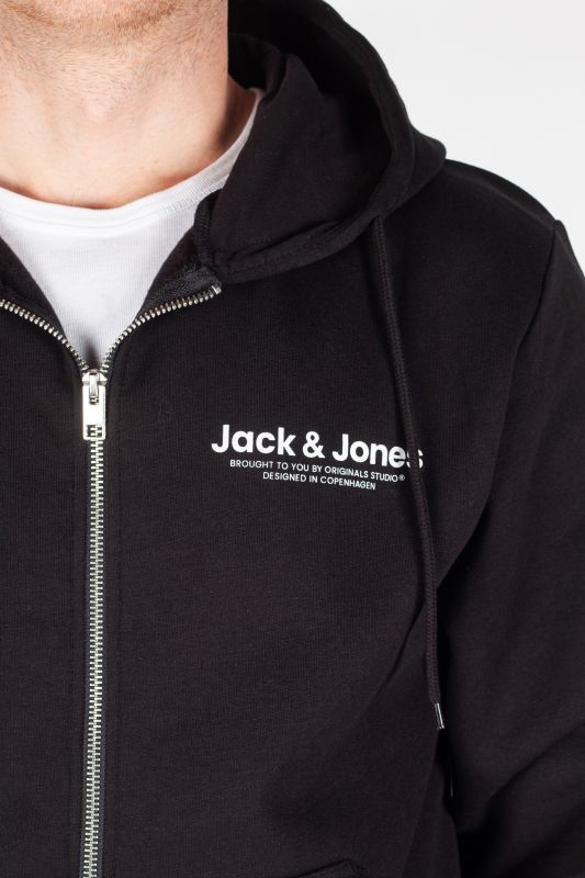 Sweatjacke JACK & JONES 12277621-Black