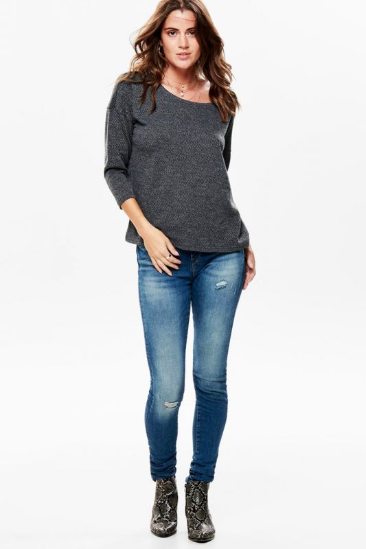 Strickpullover ONLY 15177776-D-Grey-Melange