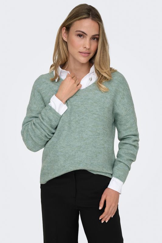 Strickpullover ONLY 15204588-Blue-Surf