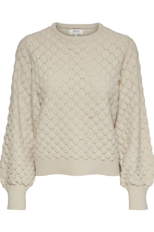 Strickpullover ONLY 15214523-Pumice-Stone