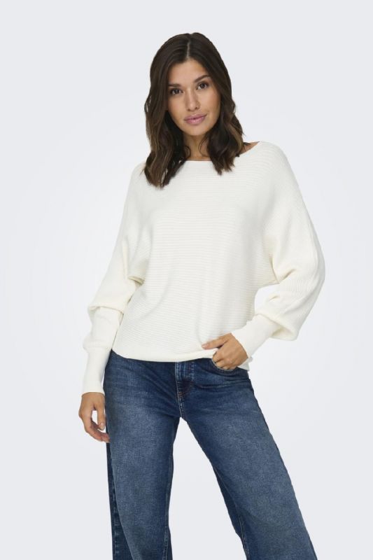 Strickpullover ONLY 15226298-Snow-White