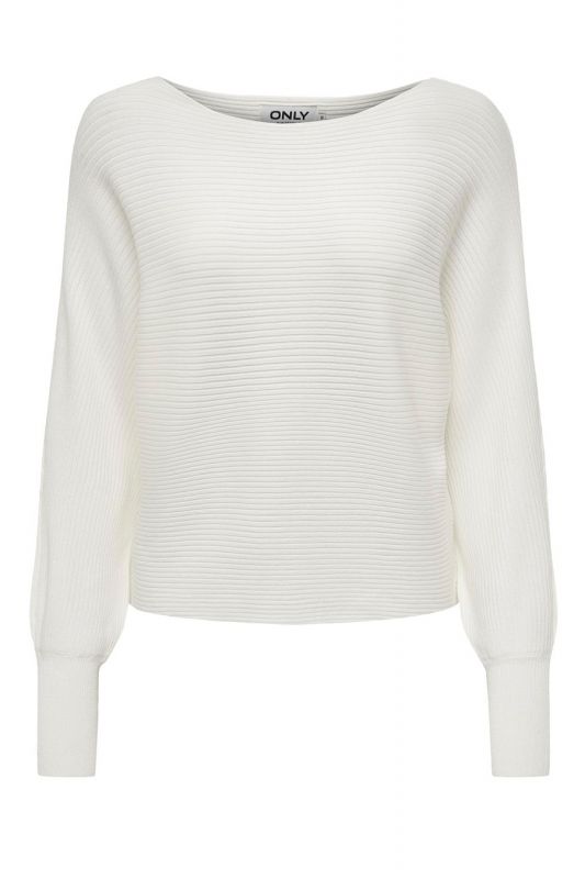 Strickpullover ONLY 15226298-Snow-White