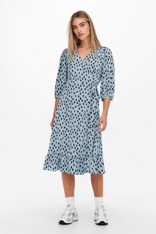 Kleid ONLY 15253350-Blue-Fog