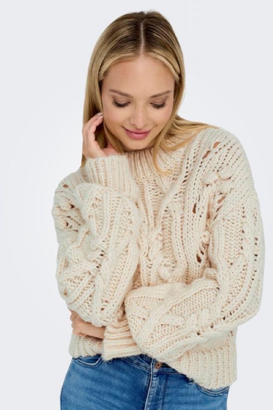 Strickpullover ONLY 15302273-Pumice-Stone