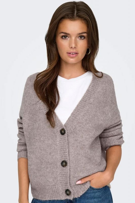 Strickjacke ONLY 15332549-Woodsmoke