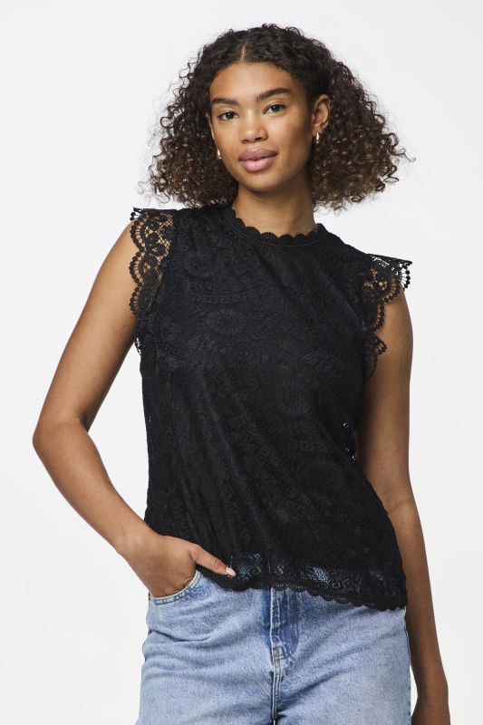 T-Shirt PIECES 17120454-Black