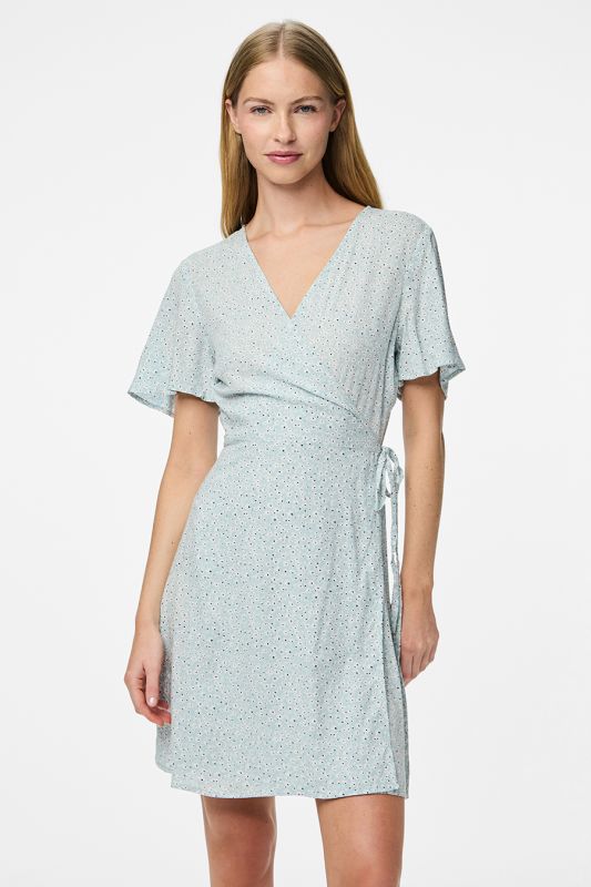 Kleid PIECES 17154743-Cloud-Blue-FL