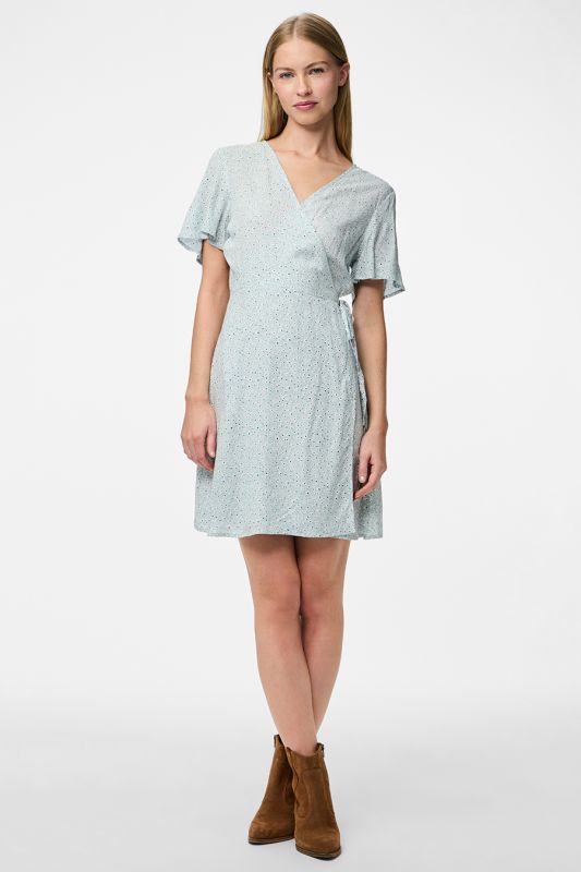 Kleid PIECES 17154743-Cloud-Blue-FL