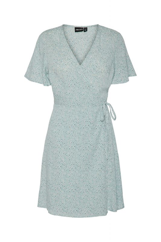 Kleid PIECES 17154743-Cloud-Blue-FL