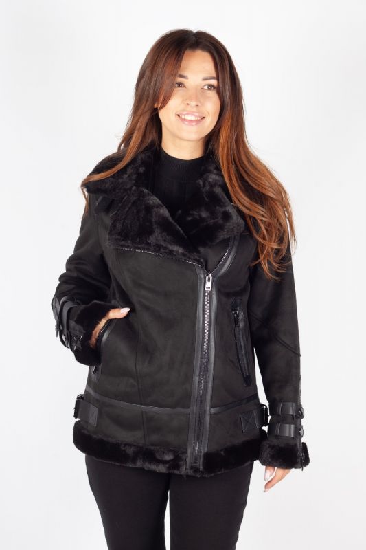 Lederjacke MAURITIUS 2101-0238-black