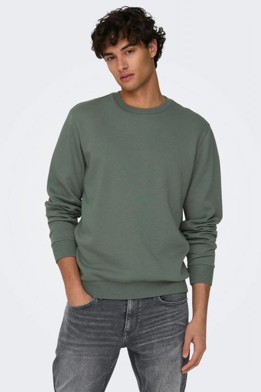 Sweatshirt ONLY & SONS 22018683-Castor-Gray