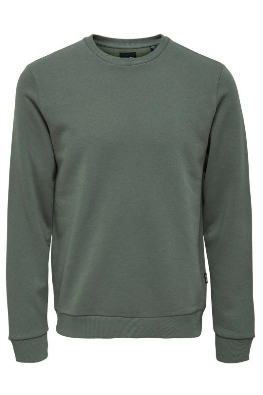 Sweatshirt ONLY & SONS 22018683-Castor-Gray