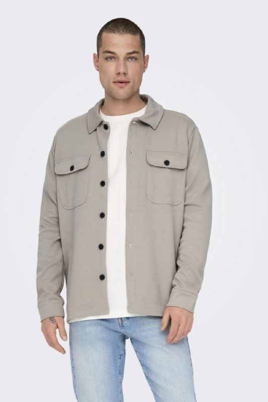 Hemd ONLY & SONS 22021279-Vintage-Khaki