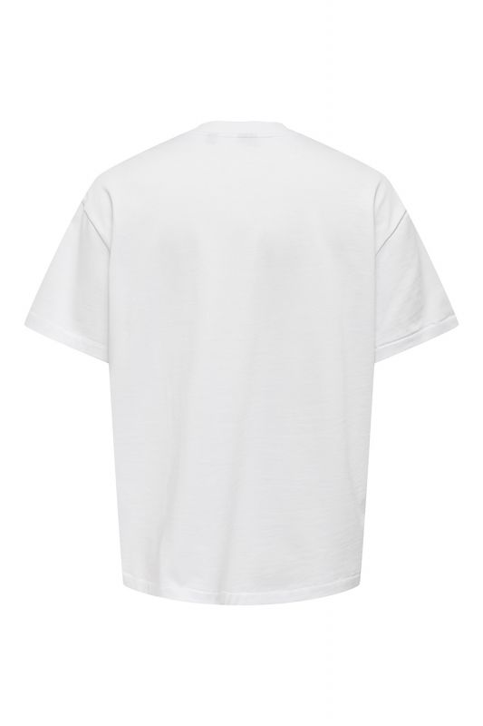 T-Shirts ONLY & SONS 22027787-Bright-White