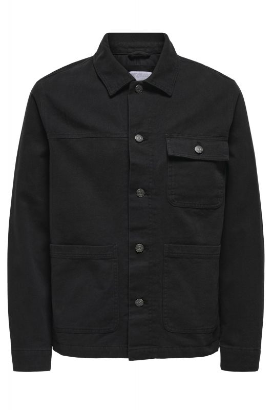 Jeansjacke ONLY & SONS 22031296-Black