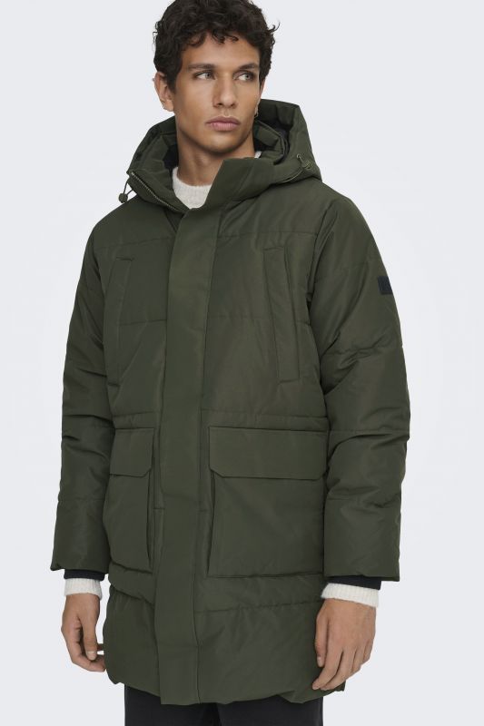 Winterjacke ONLY & SONS 22036983-Forest-Night