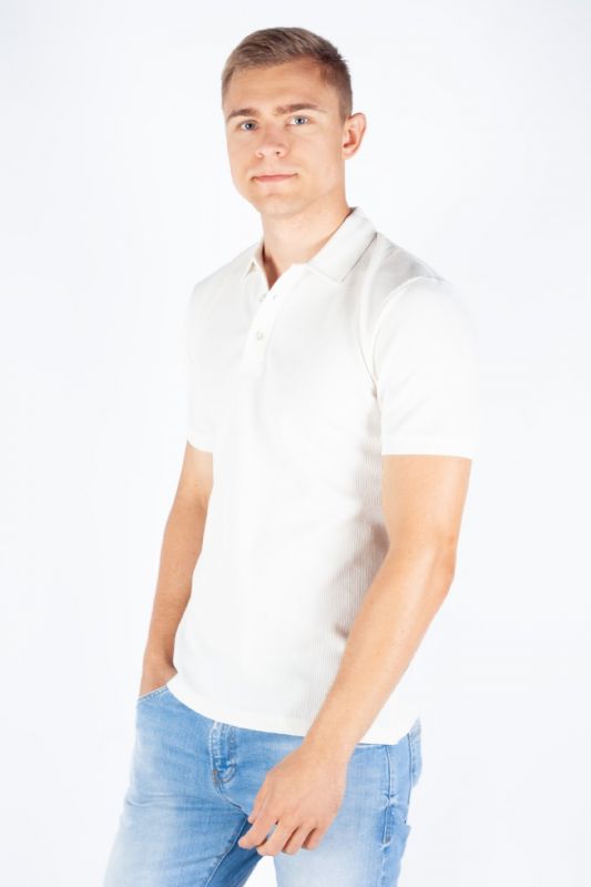 Poloshirts FRAPPOLI 2862-BOSTON-BEYAZ