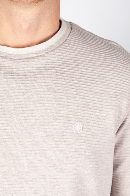 Strickpullover MCL 36829-TOPRAKMELANJ