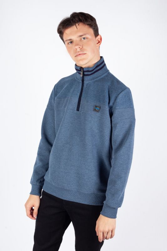 Strickpullover MCL 39646-INDIGO-MELANJ