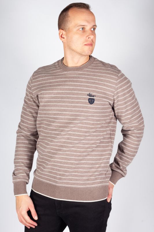 Strickpullover MCL 39681-KAHVE-MELANJ